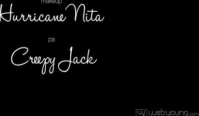 Outdoor lesbian action with blonde and brunette