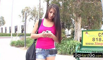 Megan Salinas and Lilly Banks eat wet pussies on the couch