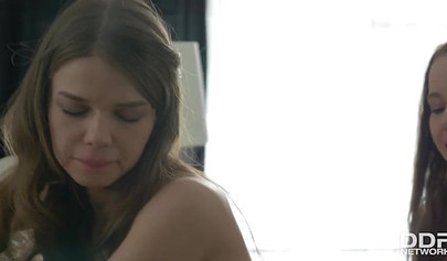 Olivia Grace and Jacqueline lick their tasty pussies