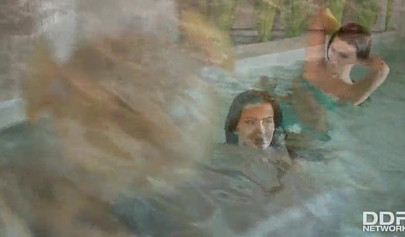 Nice babes Ariadna & Alexi Star fill their pussies with toys