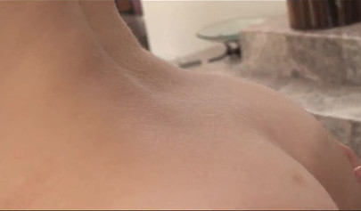 Sweet girls enjoy some hot lesbian action in the living room