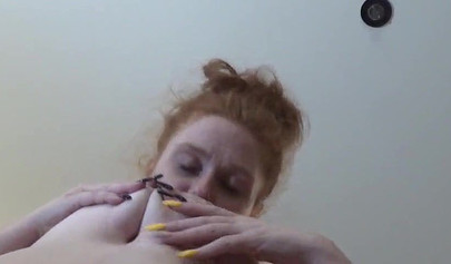 Tit sucking & Tit fucking lesbians are having fun