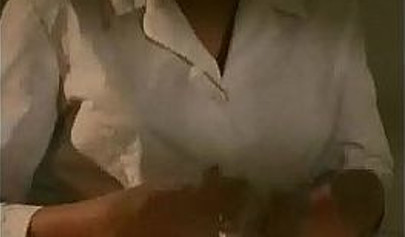 Masseuse gives an oily massage and fucks her lesbian client