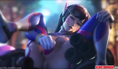 曲線美の美女たちが登場する究極のアニメハードコアコンピレーション