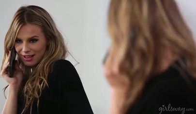 Lesbian Jillian Janson passionately eats Karla Kush's pussy