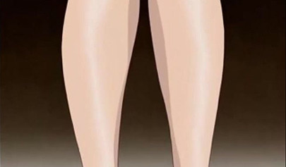 Anime hotties in pussy toying action