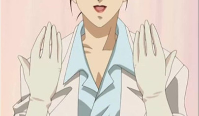 Anime hotties in pussy toying action