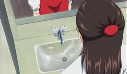 Anime hotties in pussy toying action