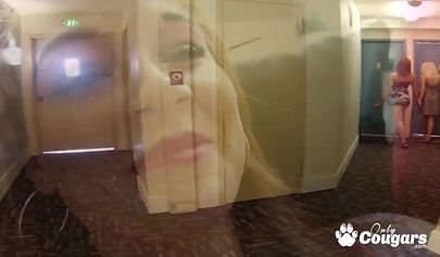 Lesbians Percilla Riclof & Roxxi Silver intense scissoring and masturbation