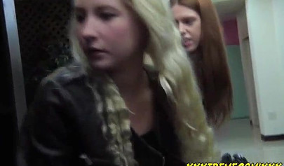 Female thieves get caught, bound and fucked