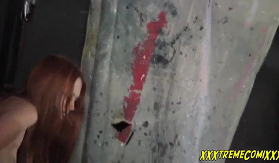 Female thieves get caught, bound and fucked