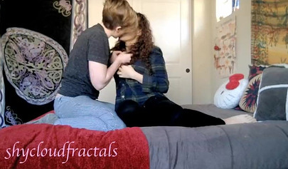 Young lesbian girls enjoy sensual sex - compilation