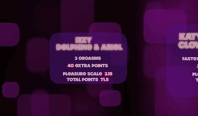 Great lesbian foursome sex with toys and cucumber