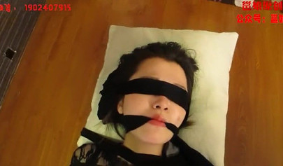 Asian cuties practice tickling and bondage in a nice room