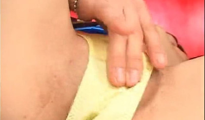 Three beautiful Japanese lesbians fuck and squirt