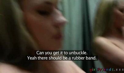 Lesbian friendship turns into a hot pussy licking