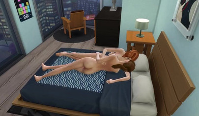 Horny lesbians fuck each other all day and night - 3D porn