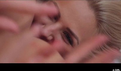 Cute blondes are eating shaved pussy in all positions