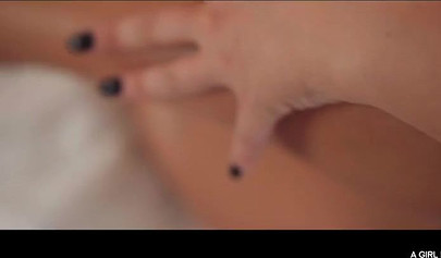 Cute blondes are eating shaved pussy in all positions