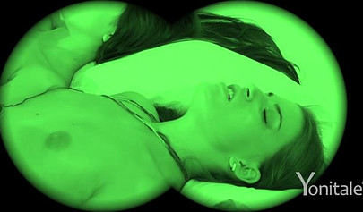 Cute teens having sex and unwinding threads on their bodies