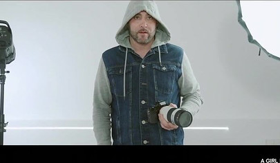 Flashbacks of hot lesbian sex during a photo shoot