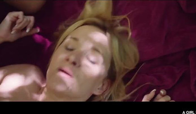 A hot moment of sweet lesbian passion in the forest