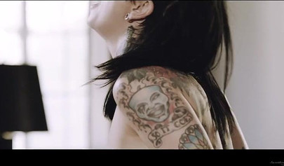 Inked babes Elsa Jean & Joanna Angel having passionate sex