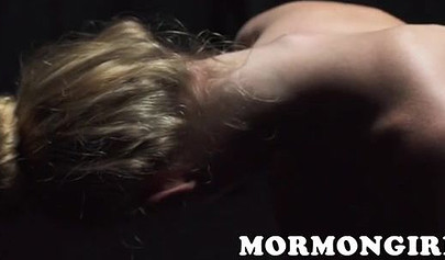 Beautiful busty girls enjoy facesitting in a dark room