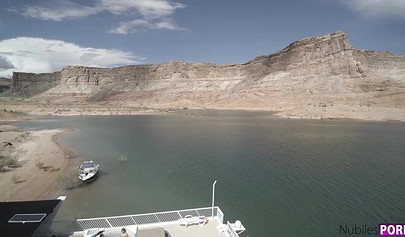 Sexy pornstars are making love on the beach - compilation