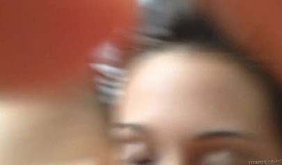 Female POV cunnilingus in a cozy bedroom