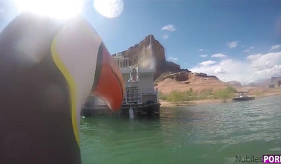 Outdoor sex with beautiful girls on the beach - compilation