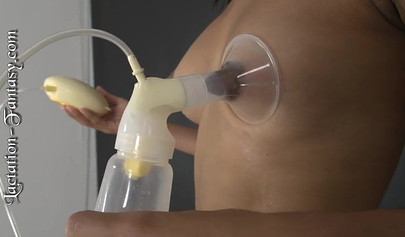 Horny girl with milky tits is having fun with her girlfriend