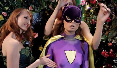 Cosplay lesbian orgy with luxurious goddesses