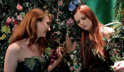 Cosplay lesbian orgy with luxurious goddesses