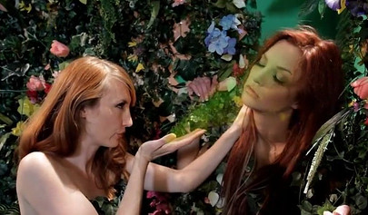 Cosplay lesbian orgy with luxurious goddesses