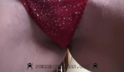 Little Caprice and Rose Delight - anal games in a bath