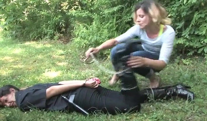 Amateur girls in handcuffs - compilation porn video