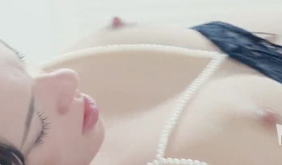 Little Caprice and Monika Benz love sensual lesbian sex