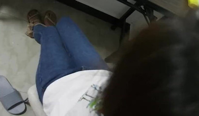 Asian bondage with cute submissive babe on the bed