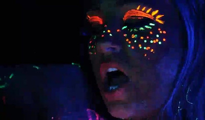 Abigail Mac & Ava Addams having fun at a neon sex party