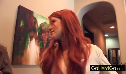 Elle Alexandra and Sovereign Syre eating wet pussies