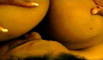 Amateur ebony girls licking hairy pussies in the bedroom