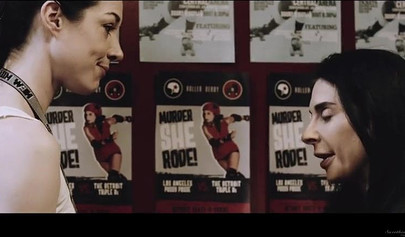 College teens enjoying nice threesome in the locker room