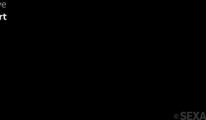 Lucy Heart and Vicky Love enjoying romantic sex on the bed