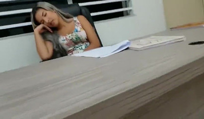 Foot worship for sweet hotties on the table