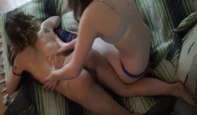 Cute girl gets a massage that leads to some hot girl on girl