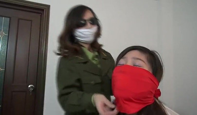 Asian bondage with horny beauties and their BDSM games
