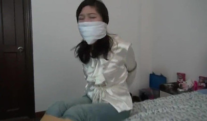 Asian bondage with horny beauties and their BDSM games
