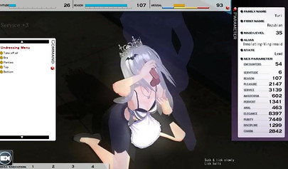 Hentai maid gets fucked hard by her beautiful girlfriend