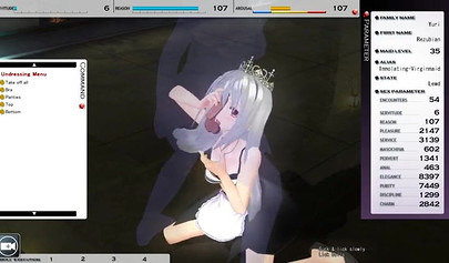 Hentai maid gets fucked hard by her beautiful girlfriend